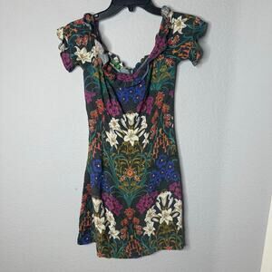 Farm Rio Off The Shoulder Mini Dress